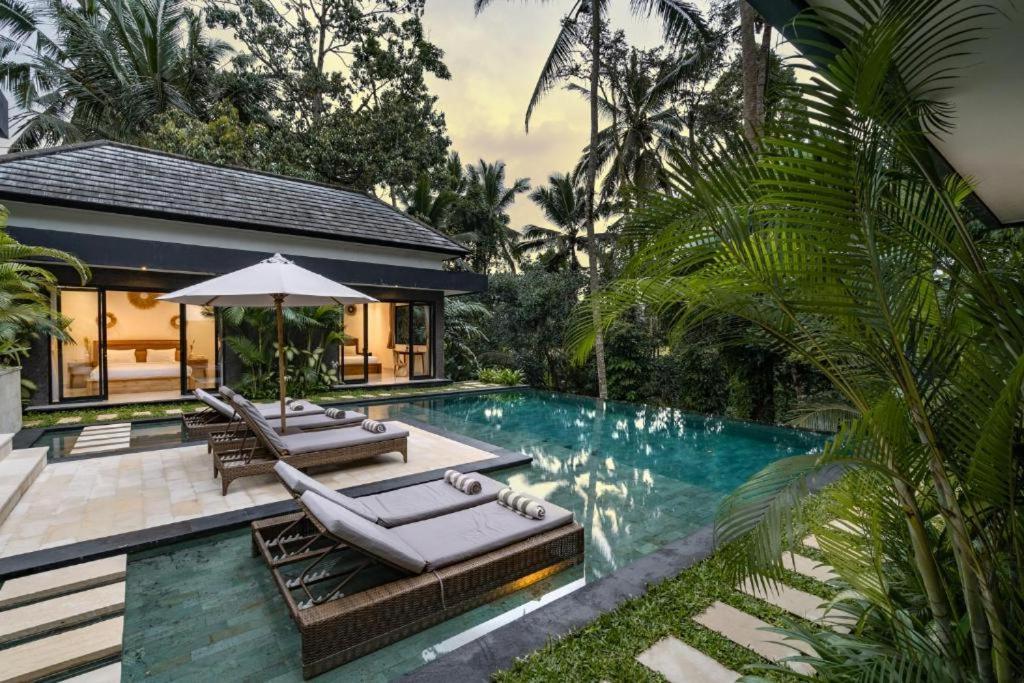 Luxury Escape 6 Bedroom Tropical Private Villa Cyn 우붓 외부 사진