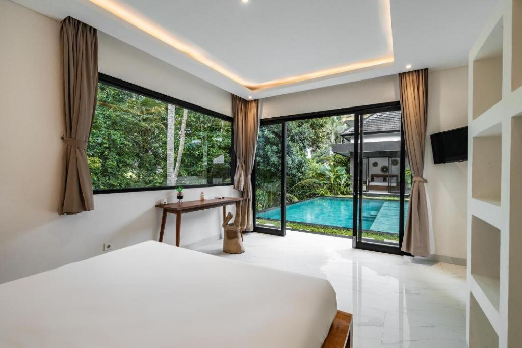 Luxury Escape 6 Bedroom Tropical Private Villa Cyn 우붓 외부 사진