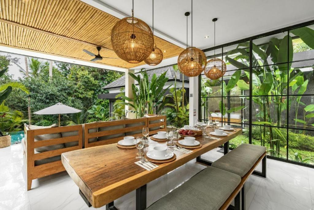 Luxury Escape 6 Bedroom Tropical Private Villa Cyn 우붓 외부 사진
