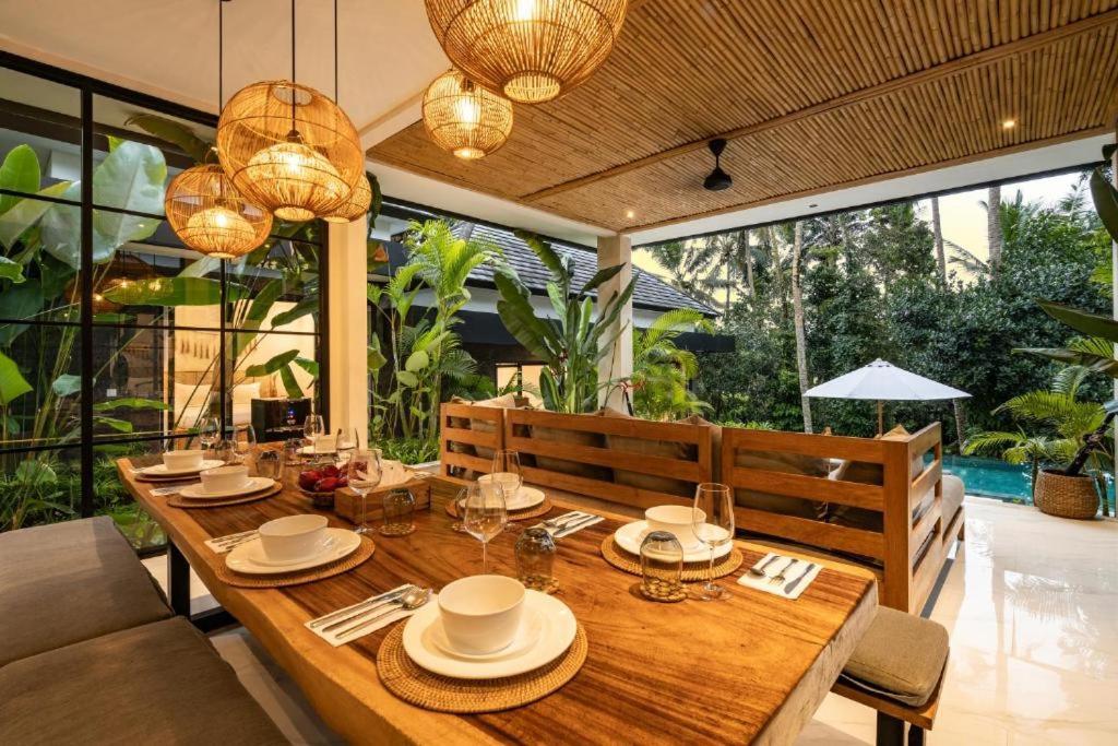 Luxury Escape 6 Bedroom Tropical Private Villa Cyn 우붓 외부 사진