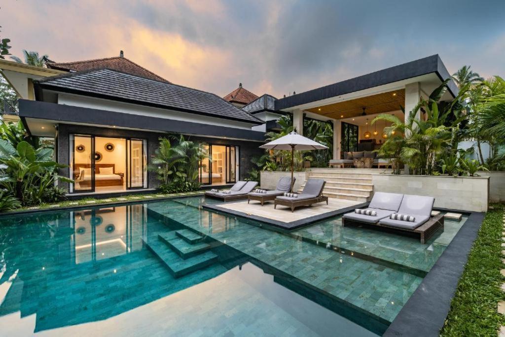Luxury Escape 6 Bedroom Tropical Private Villa Cyn 우붓 외부 사진